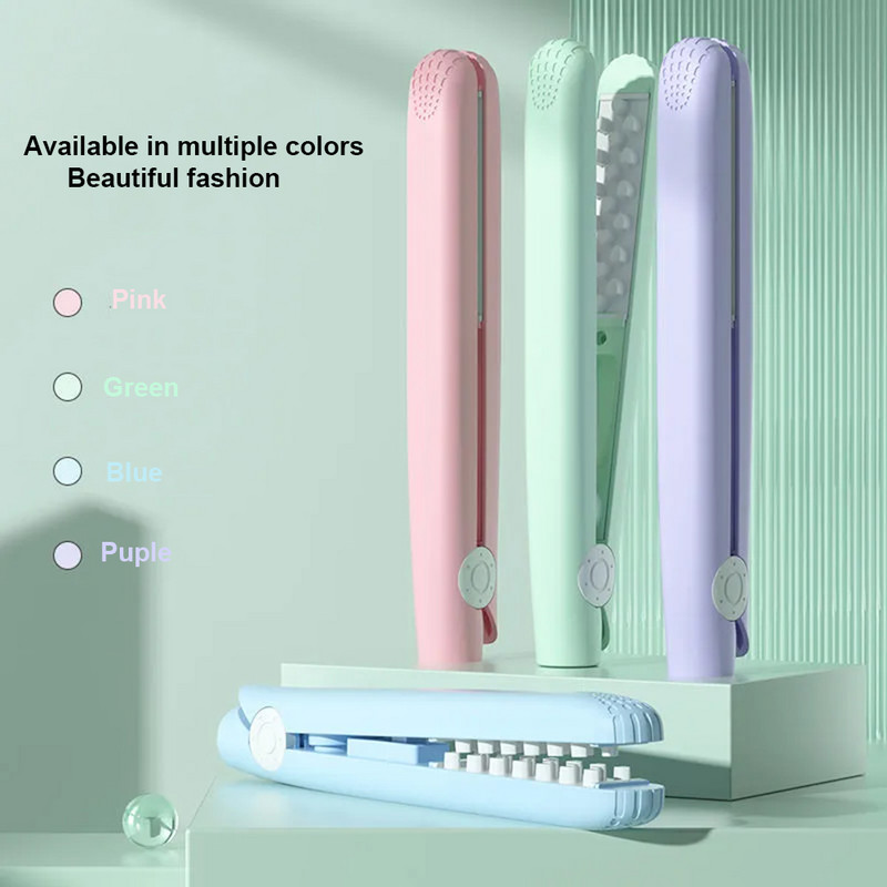Σίδερο για μπούκλες Mini 3D Grid Hair Crimper Volumizing Hair Iron Κεραμικός νάρθηκας από καλαμπόκι Perm Επίπεδος σίδηρος Εργαλεία styling μαλλιών Δώρο για γυναίκες