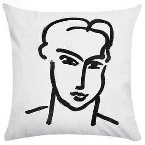 Kanapé Lakás dekoráció Retro Art Absztrakt kék nyomtatású párnahuzat dobás párnahuzat dekoratív párnahuzat