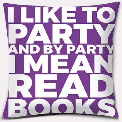 Μωβ γεωμετρικά λουλούδια εκτύπωσης σειράς κειμένου Μοτίβο Μαξιλαροθήκη Τετράγωνη Μαξιλαροθήκη Διακόσμηση γραφείου σπιτιού Μαξιλαροθήκη