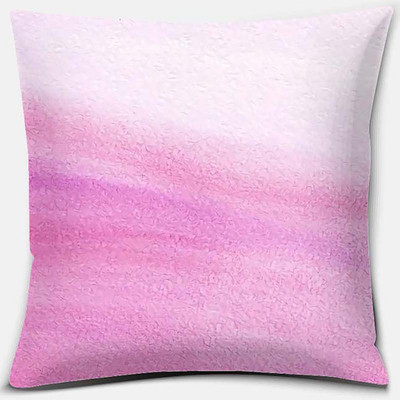 Μωβ γεωμετρικά λουλούδια εκτύπωσης σειράς κειμένου Μοτίβο Μαξιλαροθήκη Τετράγωνη Μαξιλαροθήκη Διακόσμηση γραφείου σπιτιού Μαξιλαροθήκη