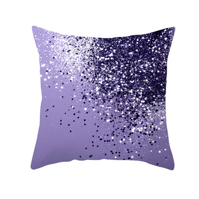 45x45cm Καρδιά Γούρια Μωβ Γεωμετρική Μαξιλαροθήκη Ροδάκινο Skin Ins Styles Κάλυμμα μαξιλαριού Μαρμάρινο Φυτό Aloe Vera Διακόσμηση σπιτιού