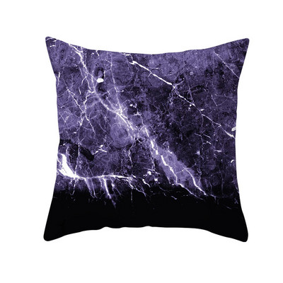 45x45cm Καρδιά Γούρια Μωβ Γεωμετρική Μαξιλαροθήκη Ροδάκινο Skin Ins Styles Κάλυμμα μαξιλαριού Μαρμάρινο Φυτό Aloe Vera Διακόσμηση σπιτιού