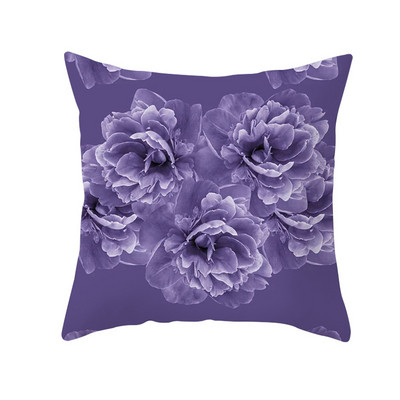 45x45cm Καρδιά Γούρια Μωβ Γεωμετρική Μαξιλαροθήκη Ροδάκινο Skin Ins Styles Κάλυμμα μαξιλαριού Μαρμάρινο Φυτό Aloe Vera Διακόσμηση σπιτιού