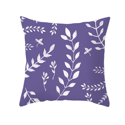 45x45cm Καρδιά Γούρια Μωβ Γεωμετρική Μαξιλαροθήκη Ροδάκινο Skin Ins Styles Κάλυμμα μαξιλαριού Μαρμάρινο Φυτό Aloe Vera Διακόσμηση σπιτιού
