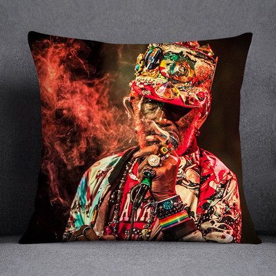 Bob és weed Asaba téma párnahuzat poliészter párnahuzat otthoni dekoratív barackbőr kanapé párnahuzat 45x45cm