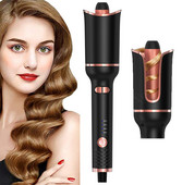 Fier de ondulare a părului cu rotație automată Ondulare automată a buclelor Valuri Ondulator cu aer magic ondulat din ceramică Unelte profesionale pentru stilul ondulatorului de păr