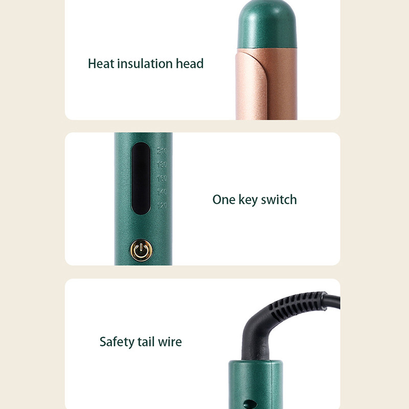 SONOFLY 32mm Επαγγελματικό ψαλίδι για μπούκλες Κεραμική Πρωτεΐνη Αιθέριο Έλαιο Περιποίησης Μαλλιών Εργαλεία Styling Electrical Curling Iron A788