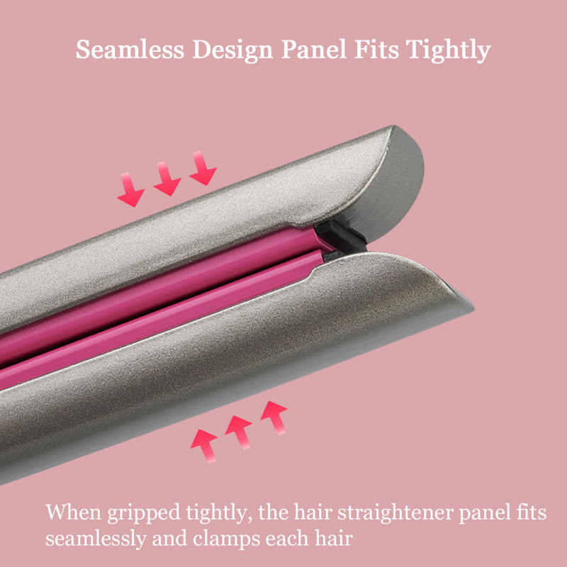 Επαγγελματικό επίπεδο σίδερο μαλλιών Έξυπνη οθόνη LCD αφής ισιωτικό μαλλιών Κεραμικό πλωτό πάνελ ισιώματος σίδερα Εργαλείο κομμωτηρίου