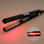 Υπέρυθρες Υπέρηχοι Περιποίηση Μαλλιών Iron Keratin Argan Oil Recover Hair κατεστραμμένα Ομαλή περιποίηση μαλλιών Εργαλεία σιδήρου Οθόνη LCD