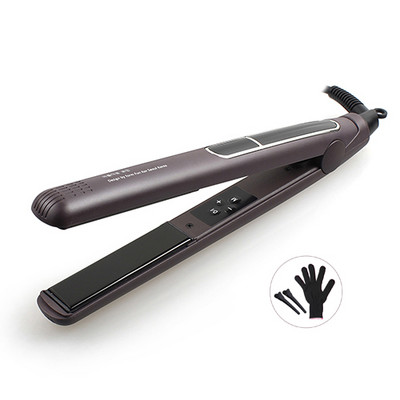 Plaukų tiesinimo suktukas turmalino keraminis plokščias geležies keratinas 230 ℃ MCH greito karščio tiesinimo lygintuvai salono plaukų formavimo įrankiai