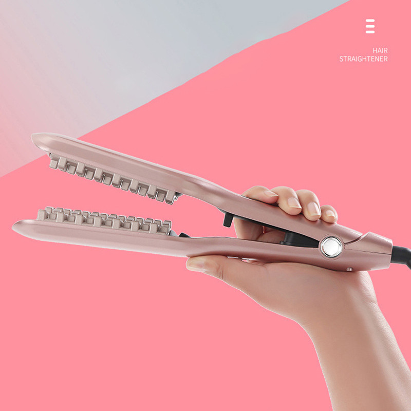 SONOFLY Επαγγελματικό 3D αφράτο σίδερο για μπούκλες με αφράτο καλαμπόκι Σίδερο για μπούκλες αρνητικών ιόντων Φαρδύ σίδερο 5 θερμοκρασιών Εργαλεία styling σπιτιού A178