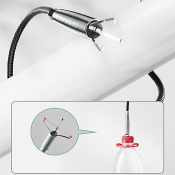 90/160cm деблокиращ инструмент за канализационна тръба Snake Spring Pipe Инструмент за драгиране Кухня Мивка за баня Инструмент за почистване на тръбопровод Кухненски аксесоари