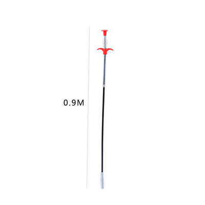 90cm/60cm Εργαλείο εκβάθυνσης ελατηριωτών σωλήνων Αποστράγγιση φιδιού αποχέτευσης γάντζος σωλήνων βυθοκόρησης βουλωμάτων Εργαλείο καθαρισμού οικιακής χρήσης για νεροχύτη κουζίνας