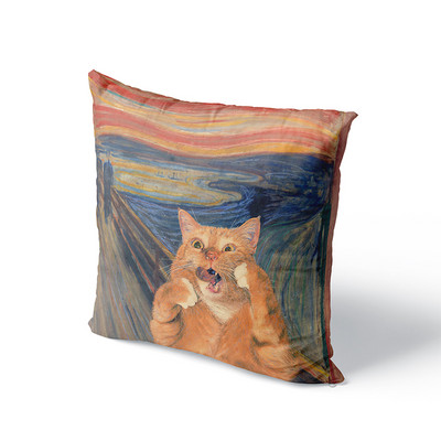 Van Gogo aliejinė tapyba pagalvės užvalkalas sofos pagalvėlės užvalkalas saulėgrąžos žvaigždėtas naktinis pagalvės užvalkalas Vestuvių vakarėlis namų dekoras 45x45cm