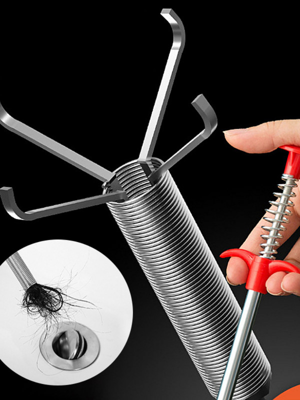 160 cm vamzdžio žemsiurbės lankstomas rankinis suspaudimas keturių žandikaulių rinktuvas Vonios kambarys Virtuvė Kanalizacijos rinktuvas Šiukšlių gnybtų įrankiai Valymo įrankiai