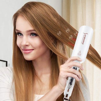 Profession Steam Infrared Flat Iron 2 inch Vapor Spray Care Hair Straightener Fast Heating Hair Styling Salon