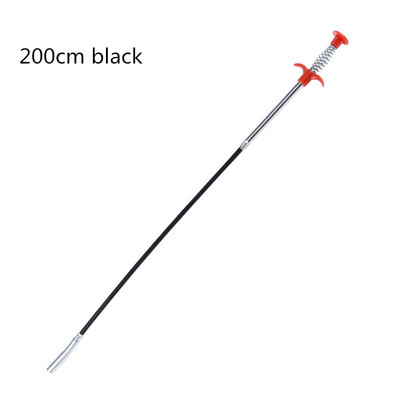 60-300 cm plaukelių gaudyklė kanalizacijos kriauklės kubilo žemsiurbės šalinimo priemonė spyruoklinio vamzdžio valymo priemonė kanalizacijos kamščių valytuvui valyti kriauklės žemsiurbės įrankiai