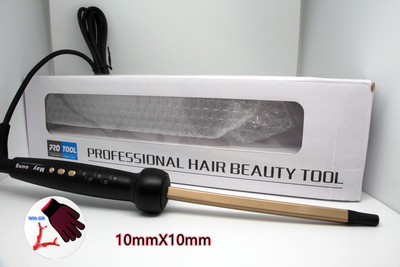 9 mm itin plonas MCH tankios garbanos lazdelės volelis plaukų suktukas keraminis kūgio žiedas Afro plaukų grožiui garbanojimo geležies gofruota plokštelė