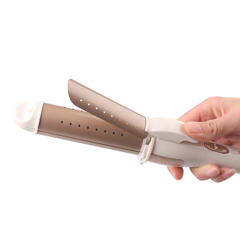 RIWA Anion Professional Steam Hair Mini plaukų suktukas Nano Titanium Keraminis plokščias lygintuvas pastovios temperatūros garbanojimo geležis