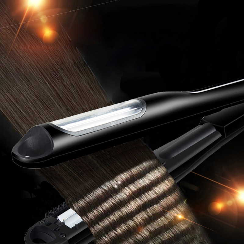 Automatinis plaukų garbanojimo geležies kukurūzų įtvaras suktukas Profesionalus kukurūzų lėkštė garbanotas plaukų formavimo įrankis dvigubos įtampos