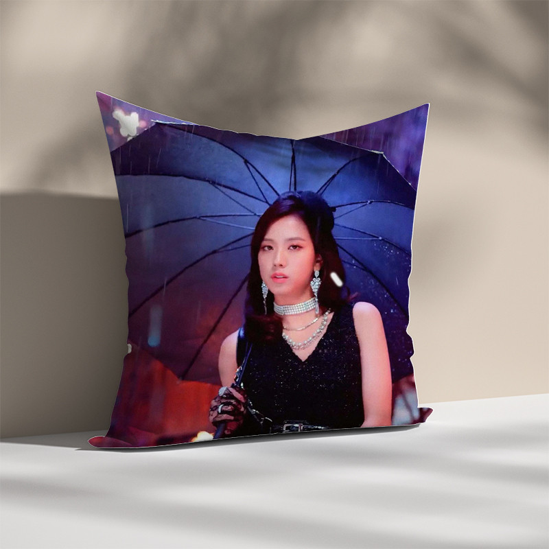 Koop-juodai rožinės spalvos pagalvės užvalkalai dekoratyvinės pagalvės sofoms Anime pagalvės užvalkalai pagalvėlės pagalvėlės namų dekoro 45x45 užvalkalai lovos apkabinimai