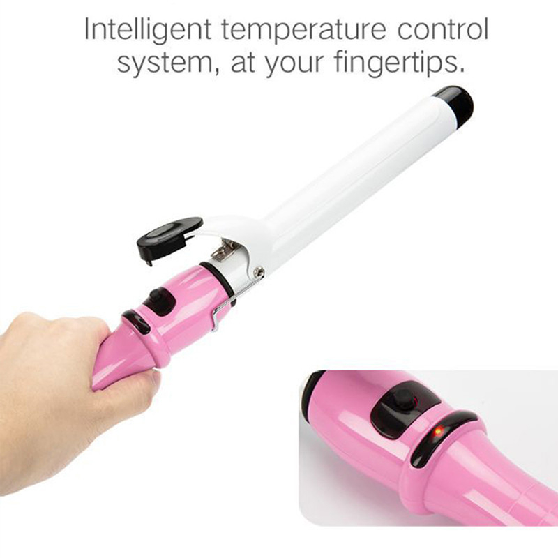 Ondulator profesional de 22-32 mm, ondulator electric din ceramică pentru ondularea părului, bucle mari, cu temperatură constantă, instrument de coafare ondulator de modă