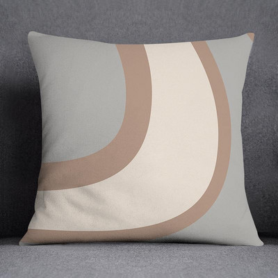 Šiaurės šalių gėlių geometrinio rašto dekoratyvinis pagalvės užvalkalas Kvadratinis pagalvės užvalkalas Namų biuro dekoratyvinis pagalvėlės užvalkalas 45cm*45cm