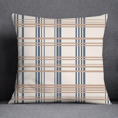 Šiaurės šalių gėlių geometrinio rašto dekoratyvinis pagalvės užvalkalas Kvadratinis pagalvės užvalkalas Namų biuro dekoratyvinis pagalvėlės užvalkalas 45cm*45cm