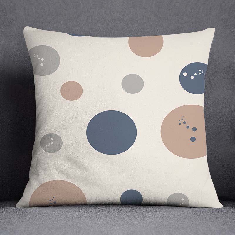 Šiaurės šalių gėlių geometrinio rašto dekoratyvinis pagalvės užvalkalas Kvadratinis pagalvės užvalkalas Namų biuro dekoratyvinis pagalvėlės užvalkalas 45cm*45cm