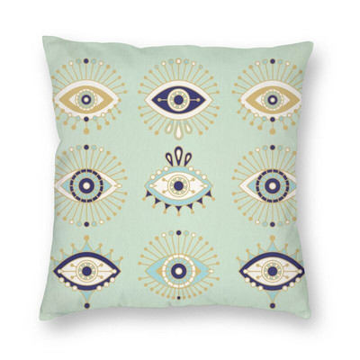 Hálószoba Nappali Evil Eye Black Art párnahuzat Mystery Spirit párnahuzat kanapé autó párnahuzat lakberendezés