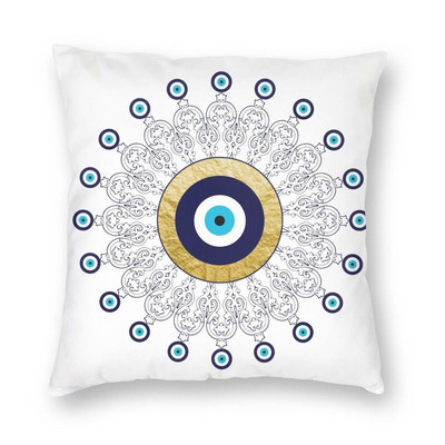 Hálószoba Nappali Evil Eye Black Art párnahuzat Mystery Spirit párnahuzat kanapé autó párnahuzat lakberendezés