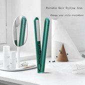 USB mini lapos hajvasaló hajvasaló kis kiegyenesítő és göndörítő hajvasalók hordozható hajformázó eszközök