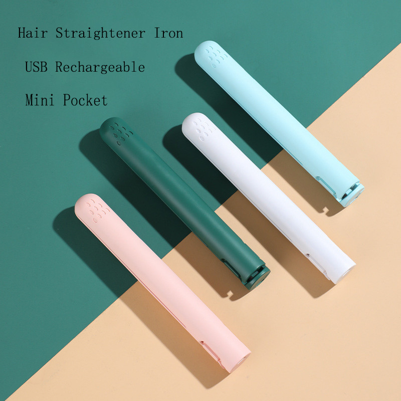USB mini lapos hajvasaló hajvasaló kis kiegyenesítő és göndörítő hajvasalók hordozható hajformázó eszközök
