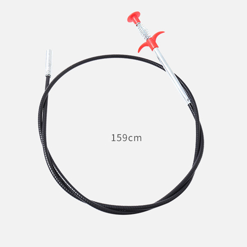 Kanalizācijas cauruļu bagarēšanas nosūcējs Elastīgs greifers, spīļu sasniedzējs instruments Drenāžas aizsērējuma noņemšanas rīks kanalizācijas izlietnes tualetei