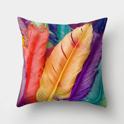 Színes Rainbow puha párnahuzat dekoratív kanapé párnahuzat otthoni párnahuzat párnahuzat 45x45cm