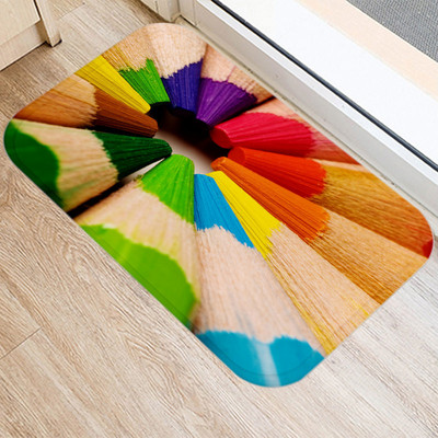 Színes Rainbow puha párnahuzat dekoratív kanapé párnahuzat otthoni párnahuzat párnahuzat 45x45cm