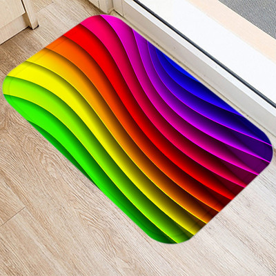 Színes Rainbow puha párnahuzat dekoratív kanapé párnahuzat otthoni párnahuzat párnahuzat 45x45cm