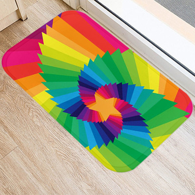 Színes Rainbow puha párnahuzat dekoratív kanapé párnahuzat otthoni párnahuzat párnahuzat 45x45cm