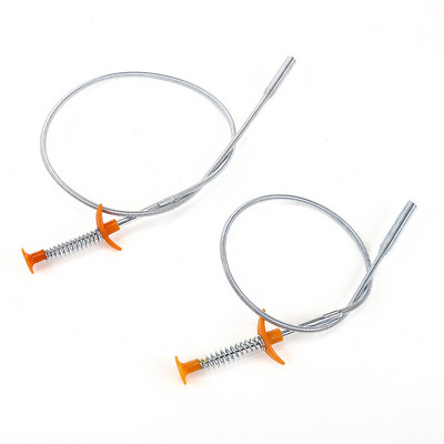 90/60 см Змийска пружинна тръба Инструмент за драгиране Инструмент за отпушване на канализационни тръби Кухня Баня Инструмент за почистване на канализация Аксесоари за дома