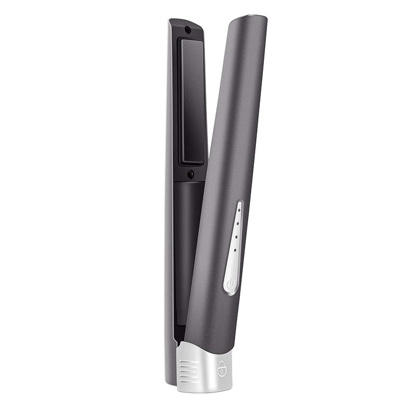 Uvijač za kosu 2 u 1 Putni bežični mini glačalo za uvijanje kovrča, bežično USB punjenje, uvijač za kosu, prijenosno uvijanje