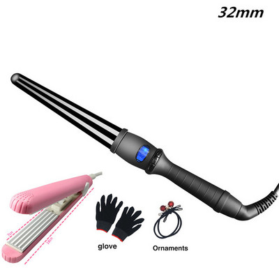 Kerámia Styling Tools Professzionális Hajsütő Vas Hajhullám Körte Virág Kúp Elektromos Hajcsavaró Göndörítő Pálca