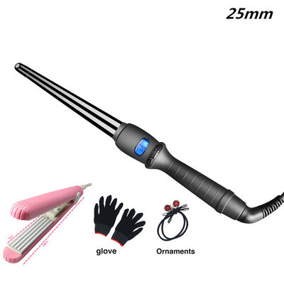 Kerámia Styling Tools Professzionális Hajsütő Vas Hajhullám Körte Virág Kúp Elektromos Hajcsavaró Göndörítő Pálca