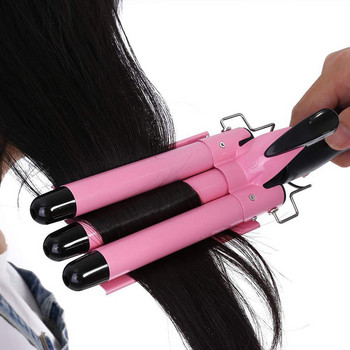Επαγγελματικό σίδερο για μπούκλες για μαλλιά Κεραμικοί κύλινδροι για υγρά στεγνά μαλλιά Εργαλεία styling για τα μαλλιά κυματιστές ράβδοι για μπούκλες για μαλλιά