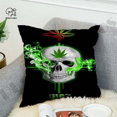 Hippie Weed Smiješne, najnovije jastučnice za krevet, poliesterske ukrasne jastučnice, navlaka za kauč, stil-7