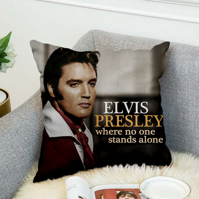 Elvis Presley 3D ispisana jastučnica Poliester Ukrasne jastučnice Jastučnica navlaka stil-2