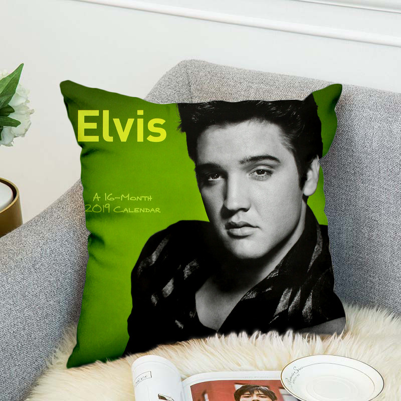 Elvis Presley 3D nyomtatott párnahuzat poliészter dekoratív párnahuzatok párnahuzat stílus-2