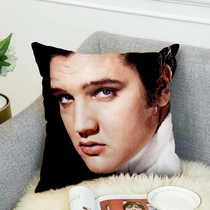 Elvis Presley 3D nyomtatott párnahuzat poliészter dekoratív párnahuzatok párnahuzat stílus-2