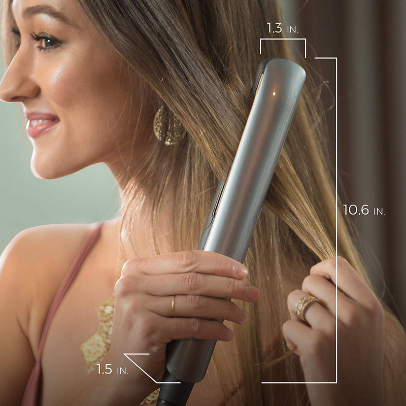 Placă de îndreptat cu rotație 3D S9600, profesională PTC, fier plat de păr, încălzire rapidă, instrumente pentru îndreptarea și ondularea părului.