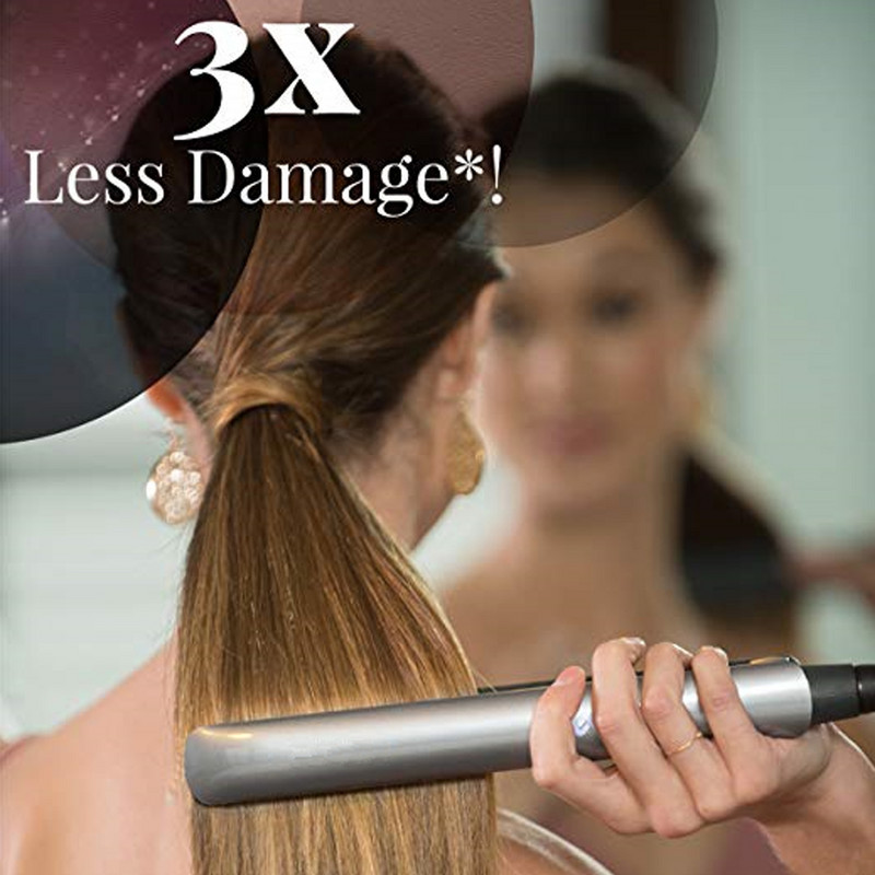 Placă de îndreptat cu rotație 3D S9600, profesională PTC, fier plat de păr, încălzire rapidă, instrumente pentru îndreptarea și ondularea părului.