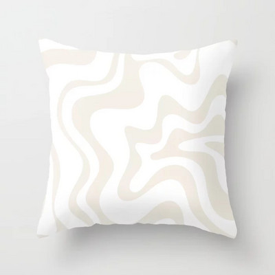 Otthoni dekoráció párnahuzat pszichedelikus csíkos poliészter nyomtatott párnahuzat hálószoba nappaliba 45x45cm Funda de almohada